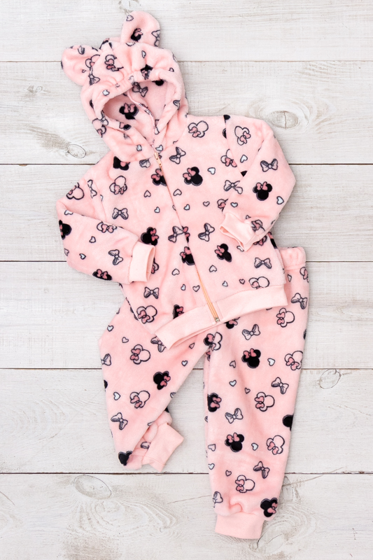 Костюм ясельний для дівчинки ( з вушками)